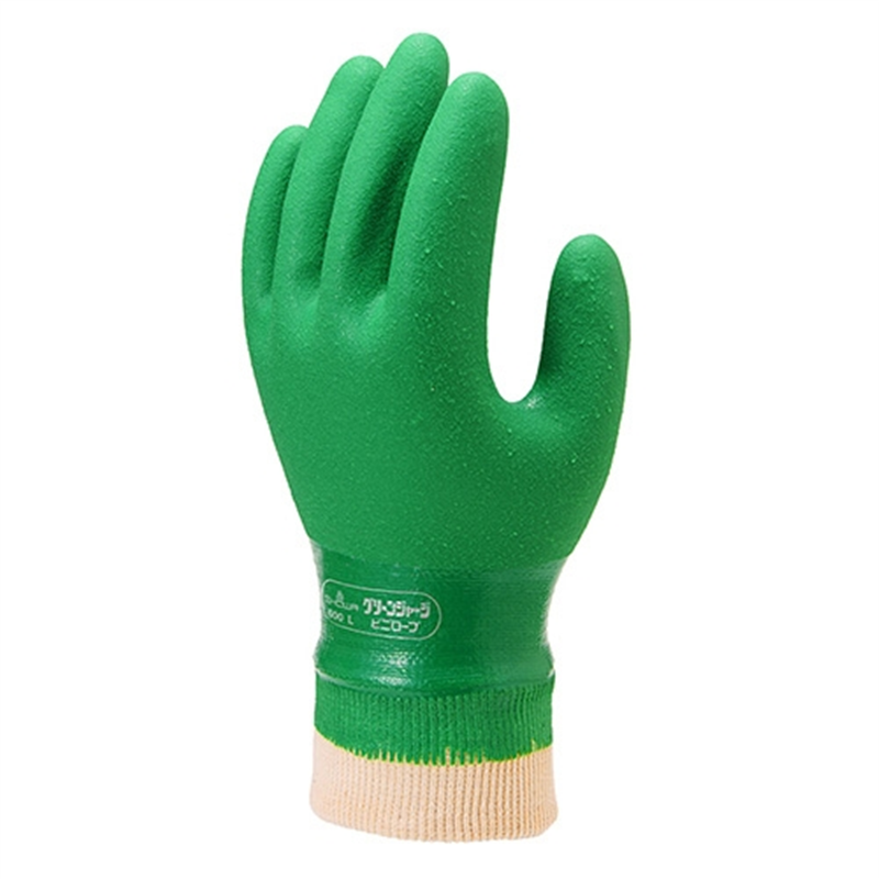 ショーワグローブ 600 グリーンジャージ M 1個(ご注文単位1個)【直送品】