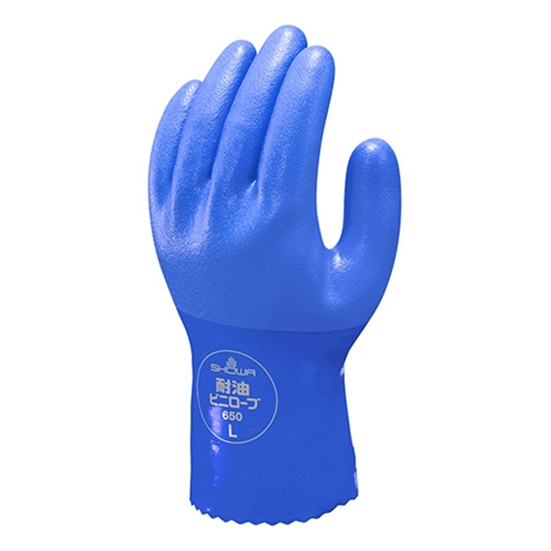 ショーワグローブ 650 耐油ビニローブ M 1個(ご注文単位1個)【直送品】