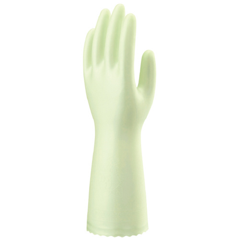 ショーワグローブ ナイスハンドさらっとタッチL グリーン10双 1個(ご注文単位1個)【直送品】