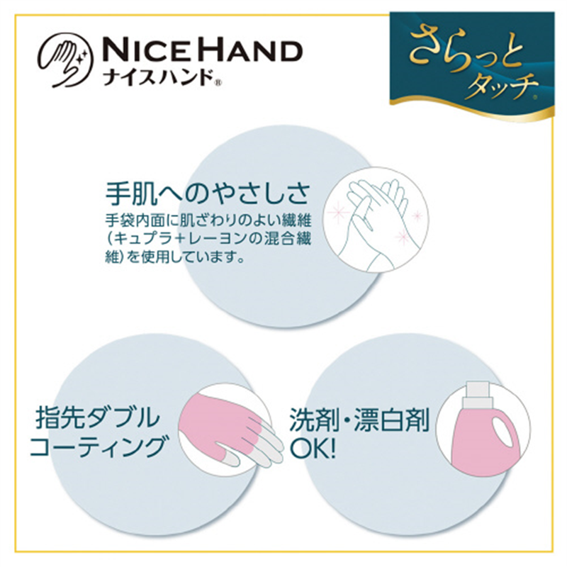 ショーワグローブ ナイスハンドさらっとタッチS Pピンク10双 1個(ご注文単位1個)【直送品】