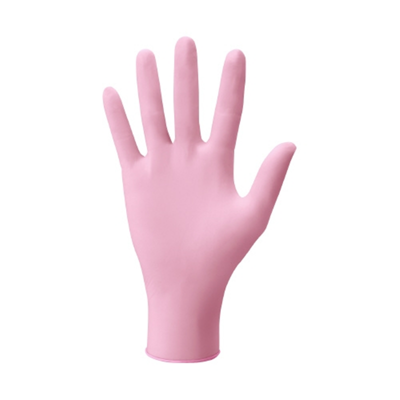 ショーワグローブ ニトリスト・ピンク No.8850 L 100枚X10箱 1個(ご注文単位1個)【直送品】