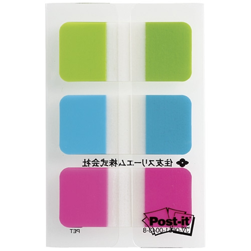 スリーエム ジャパン Post-itフィルムインデックス 682S-2 混色 1個（ご注文単位1個）【直送品】