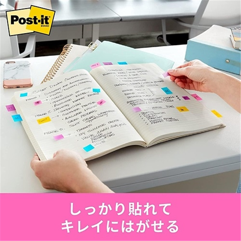 スリーエム ジャパン Post-itフィルム透明スリム見出し 6802MS 1個（ご注文単位1個）【直送品】