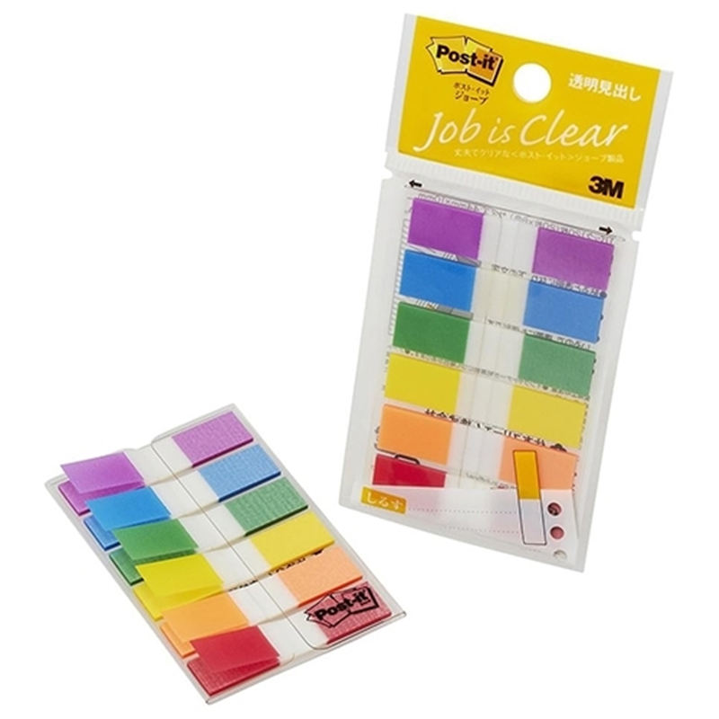 スリーエム ジャパン Post-itフィルム透明見出し 683MH 1個（ご注文単位1個）【直送品】