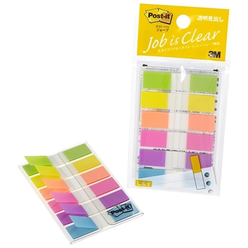 スリーエム ジャパン Post-itフィルム透明見出し 683NEH 1個（ご注文単位1個）【直送品】