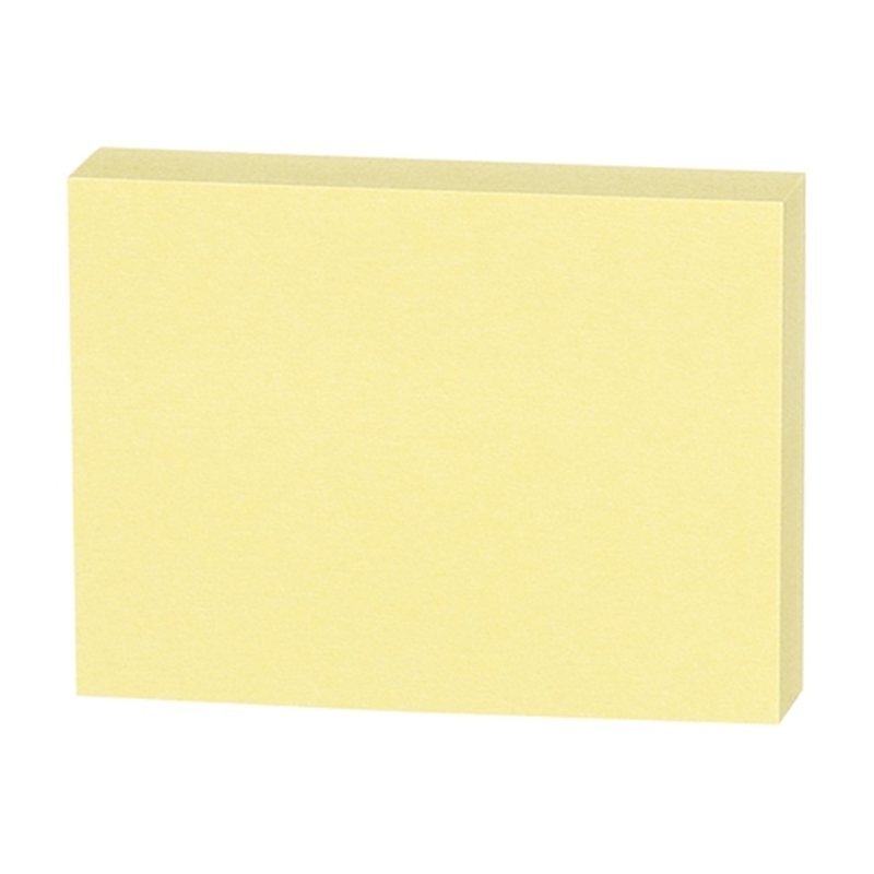 スリーエム ジャパン Post-it再生紙 38×50mm 653RP-Y イエロー 1個（ご注文単位1個）【直送品】