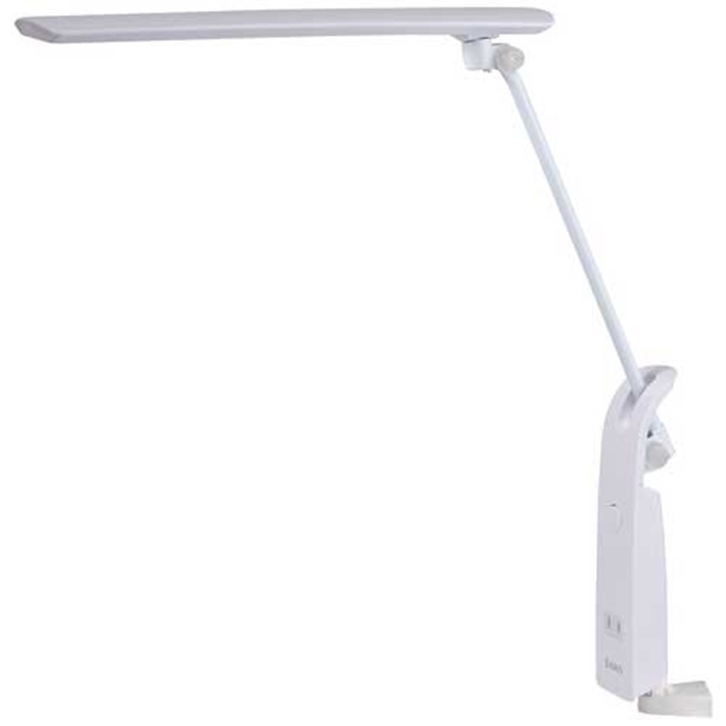 スワン電器 LEDデスクライト ホワイト AS-752WH 1個（ご注文単位1個）【直送品】