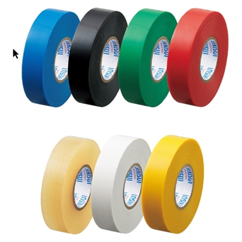 セキスイ エスロンテープ#360 19mm×20m 7色セット 1個（ご注文単位1個）【直送品】