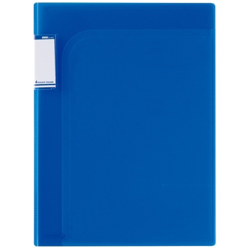 セキセイ アクティフ4PフォルダーA4 ACT-5904-14 1個（ご注文単位1個）【直送品】