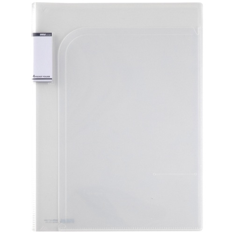 セキセイ アクティフ4PフォルダーA4 ACT-5904-90 1個（ご注文単位1個）【直送品】