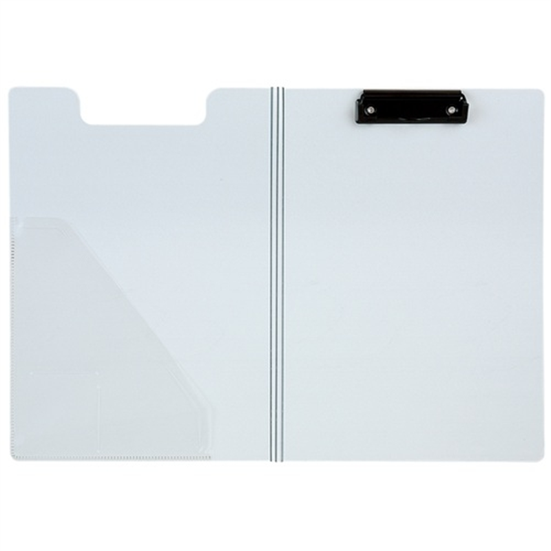 セキセイ クリップファイル FB-2016 A4E ホワイト 1個（ご注文単位1個）【直送品】