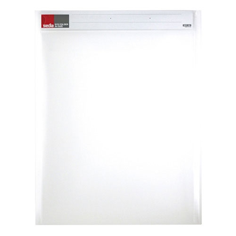 セキセイ シスフォルダー タテ型 SYF-152 A4 透明 1個(ご注文単位1個)【直送品】
