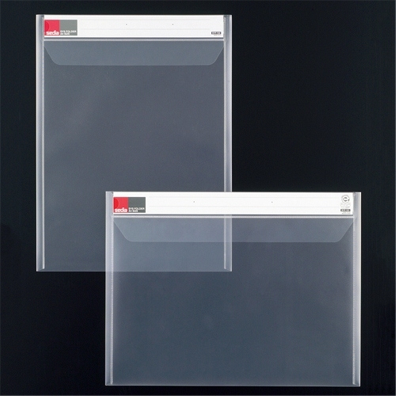 セキセイ シスフォルダー タテ型 SYF-152 A4 透明 1個（ご注文単位1個）【直送品】