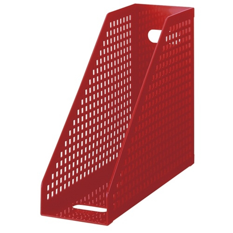 セキセイ シスボックス SBX-87 A4 赤 1個(ご注文単位1個)【直送品】