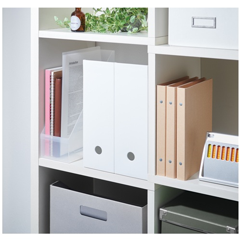 セキセイ ボックスファイルオフホワイトSSS1677-71 1個（ご注文単位1個）【直送品】