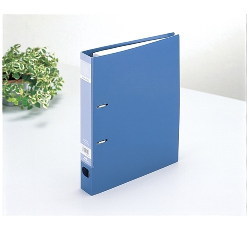 セキセイ ロックリングファイルF-532A4S43mm青10冊 1個（ご注文単位1個）【直送品】