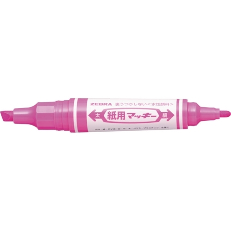 ゼブラ 紙用マッキー WYT5-P ピンク 1個(ご注文単位1個)【直送品】