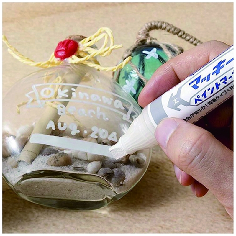 ゼブラ マッキーペイントマーカー 白 YYT20-W 1個(ご注文単位1個)【直送品】