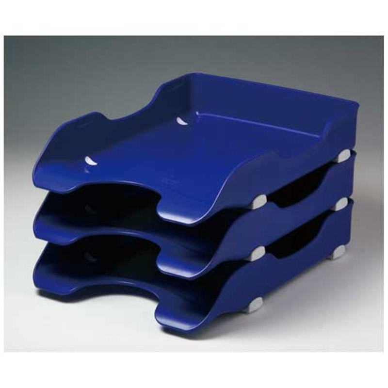 ソニック デスクトレー 青 DA-245-B 1個(ご注文単位1個)【直送品】