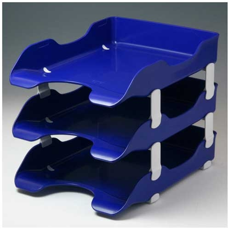 ソニック デスクトレー 青 DA-245-B 1個(ご注文単位1個)【直送品】