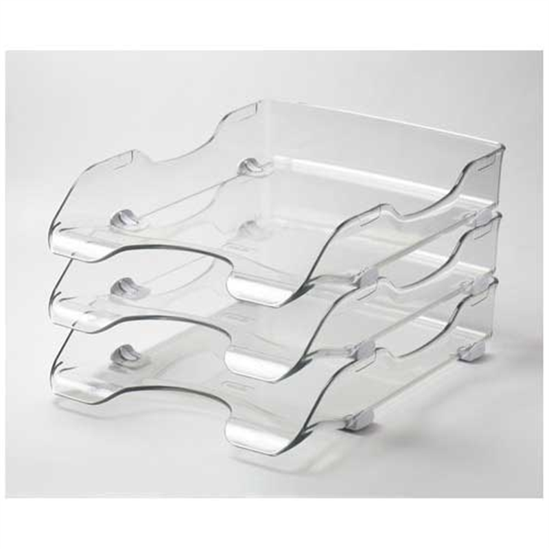 ソニック デスクトレー 透明 DA-245-T 1個(ご注文単位1個)【直送品】