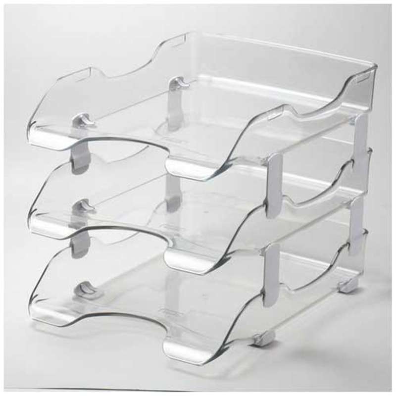 ソニック デスクトレー 透明 DA-245-T 1個(ご注文単位1個)【直送品】