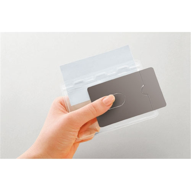 ソニック 名札用表示面 2枚収納タイプ NF-678-1 1個（ご注文単位1個）【直送品】