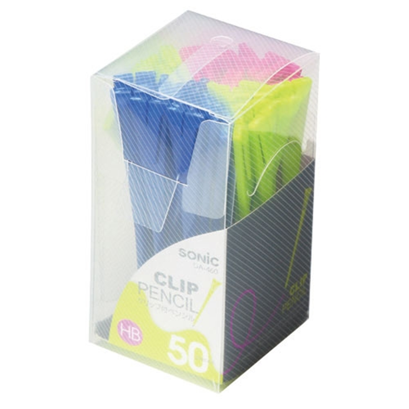 ソニック クリップ付ペンシル DA-460 色込 1個（ご注文単位1個）【直送品】