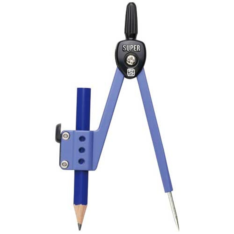 ソニック スーパーコンパス EC-400 鉛筆用 紺 1個(ご注文単位1個)【直送品】