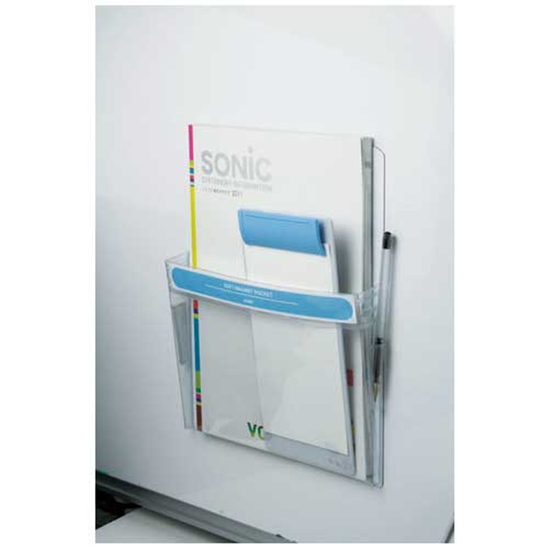 ソニック ソフトマグネットポケットMP-358-W 10個/箱（ご注文単位1箱）【直送品】