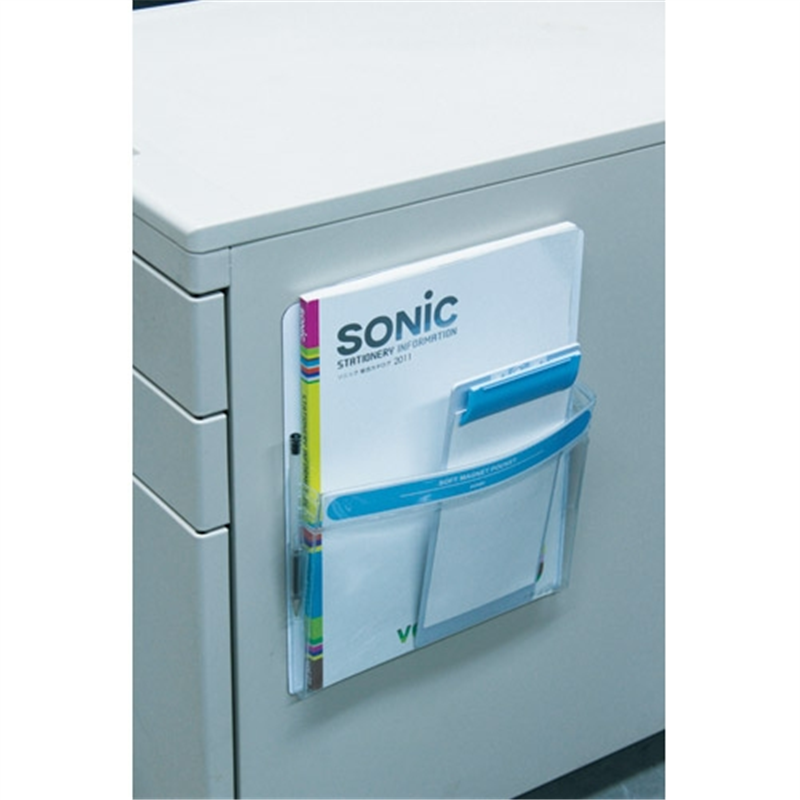 ソニック ソフトマグネットポケットMP-358-W 10個/箱（ご注文単位1箱）【直送品】