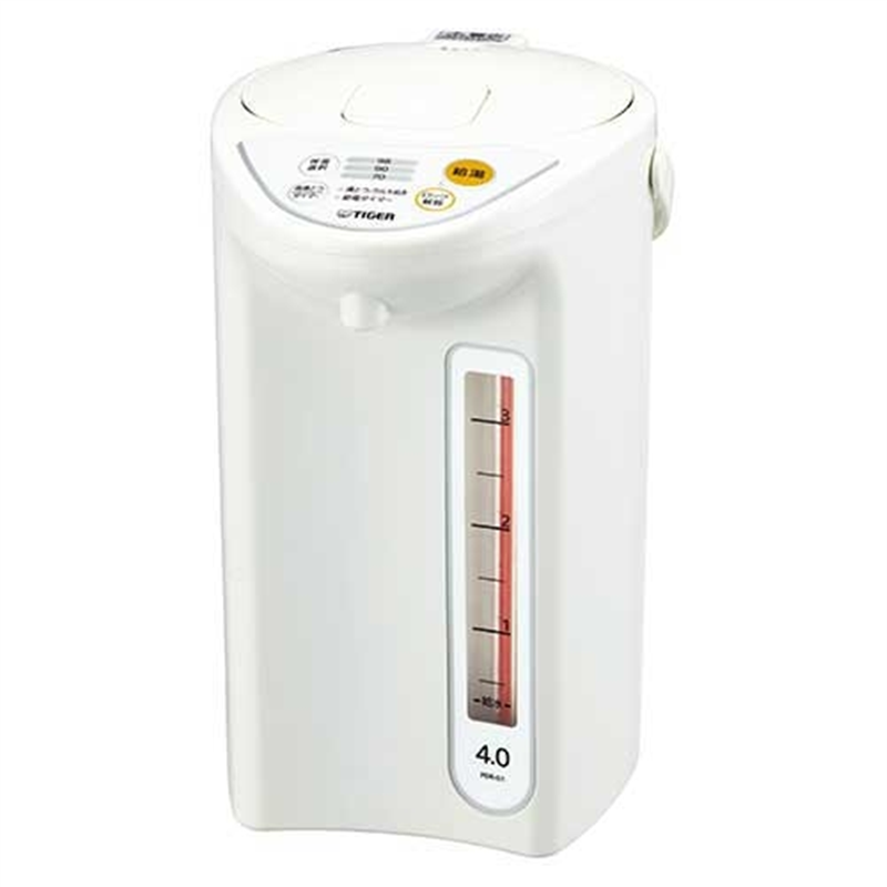 タイガー魔法瓶 マイコン沸とう電動ポット 4.0L PDR-G401W 1個（ご注文単位1個）【直送品】