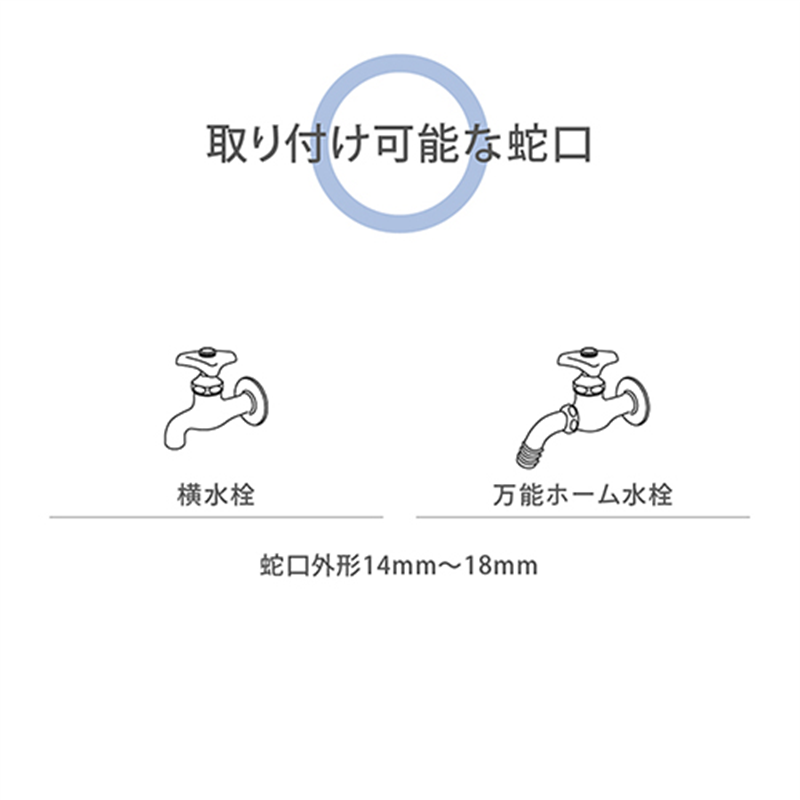 タカギ ラクロック蛇口アダプタセット G5028WT 1個（ご注文単位1個）【直送品】