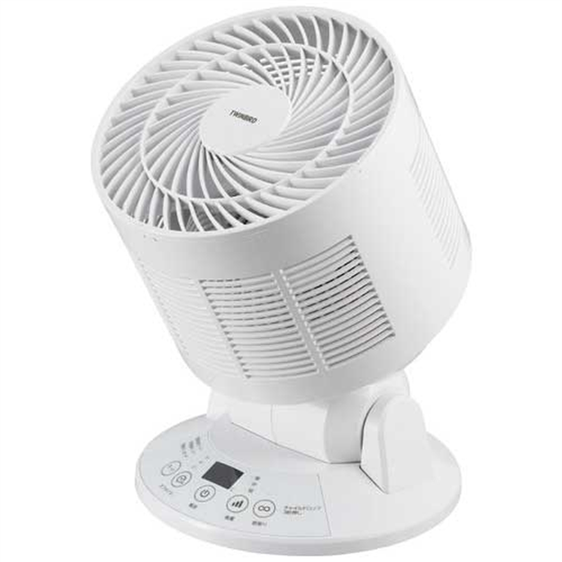 ツインバード 温度センサー付3DサーキュレーターKJ-4998W 1個（ご注文単位1個）【直送品】