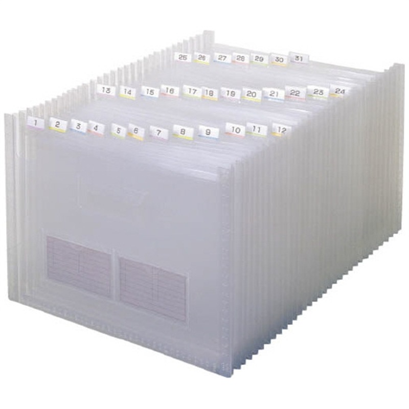 テージー ドキュメントのびーる FD244 A4 クリア 1個（ご注文単位1個）【直送品】