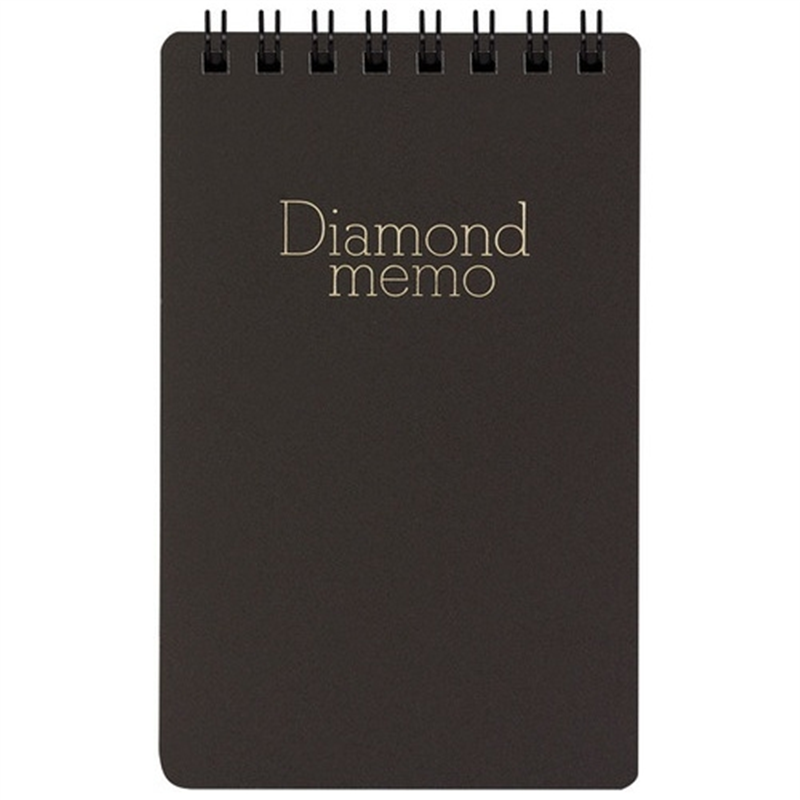 デザインフィル ダイヤメモ 19002-011 M 黒 1個（ご注文単位1個）【直送品】