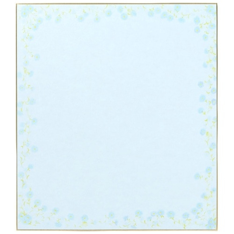 デザインフィル 色紙 33123006 小花柄ブルー 1個（ご注文単位1個）【直送品】