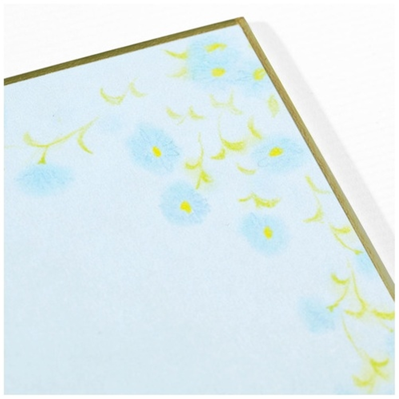 デザインフィル 色紙 33123006 小花柄ブルー 1個（ご注文単位1個）【直送品】