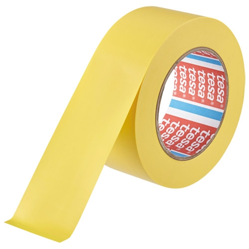 テサテープ ラインテープ 50mm×33m 黄 4169 1個(ご注文単位1個)【直送品】