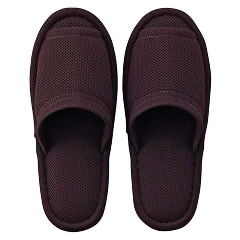 テンダイ ウォッシャブルメッシュスリッパ ブラウン 1個(ご注文単位1個)【直送品】