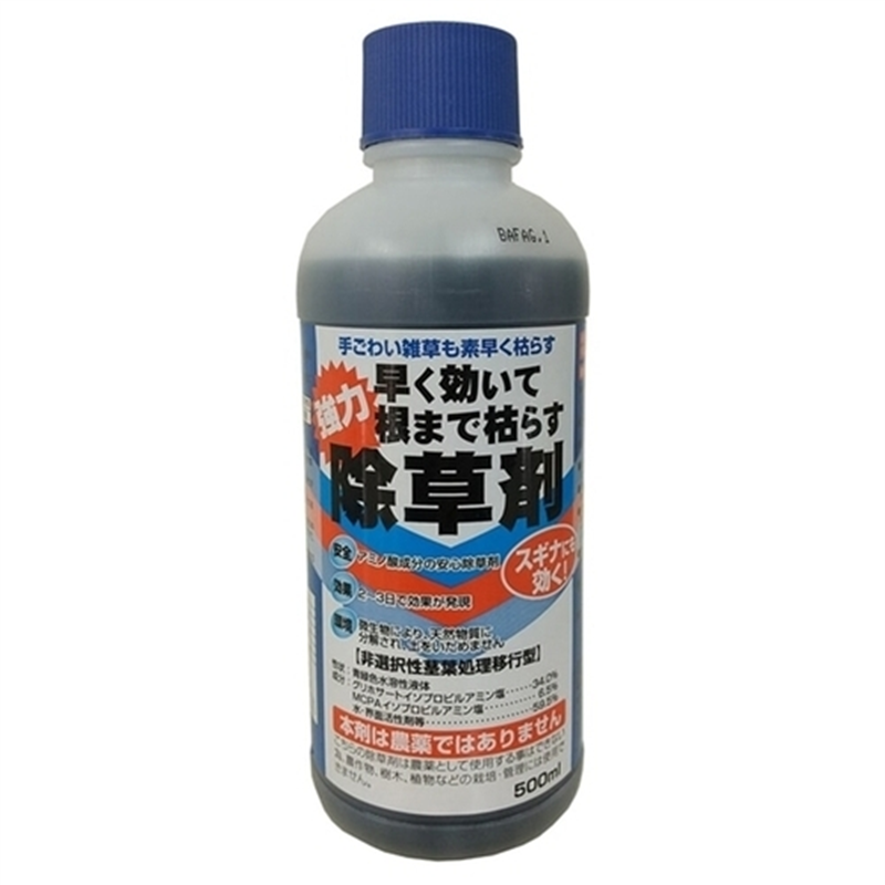 トムソンコーポレーション 早く効いて根まで枯らす除草剤 500mL 1個（ご注文単位1個）【直送品】