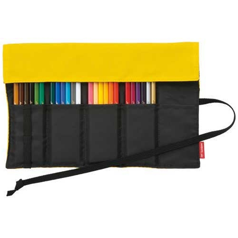 トンボ鉛筆 ロールケース入色鉛筆24色NQ CR-NQ24C 1個（ご注文単位1個）【直送品】