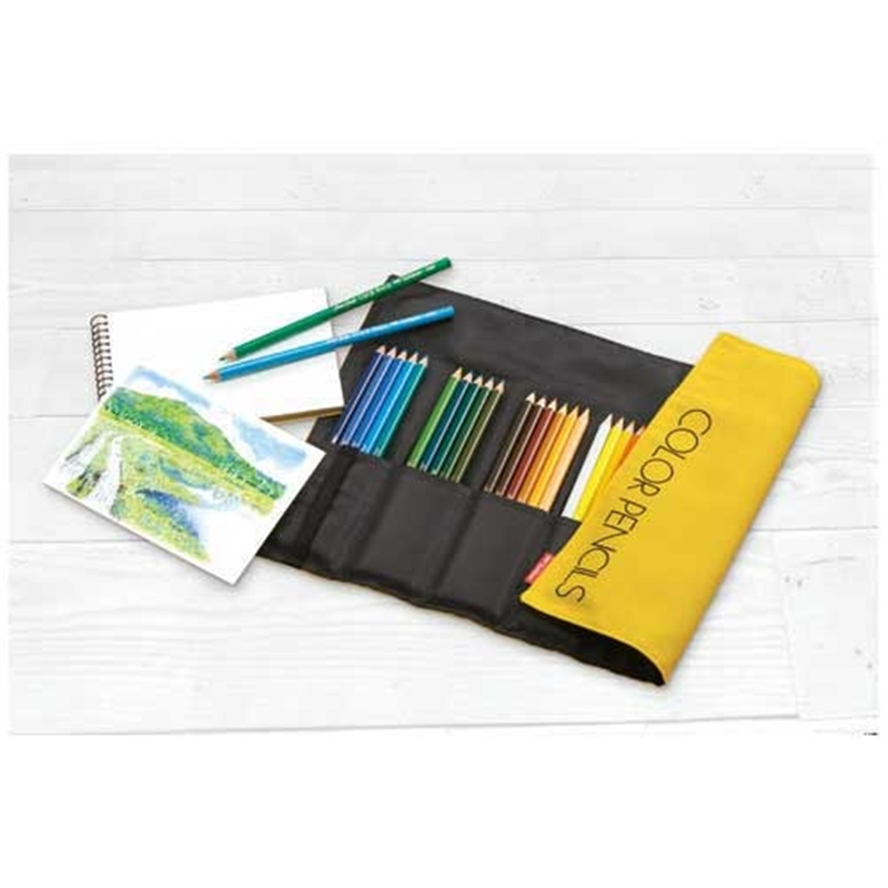 トンボ鉛筆 ロールケース入色鉛筆36色NQ CR-NQ36C 1個（ご注文単位1個）【直送品】