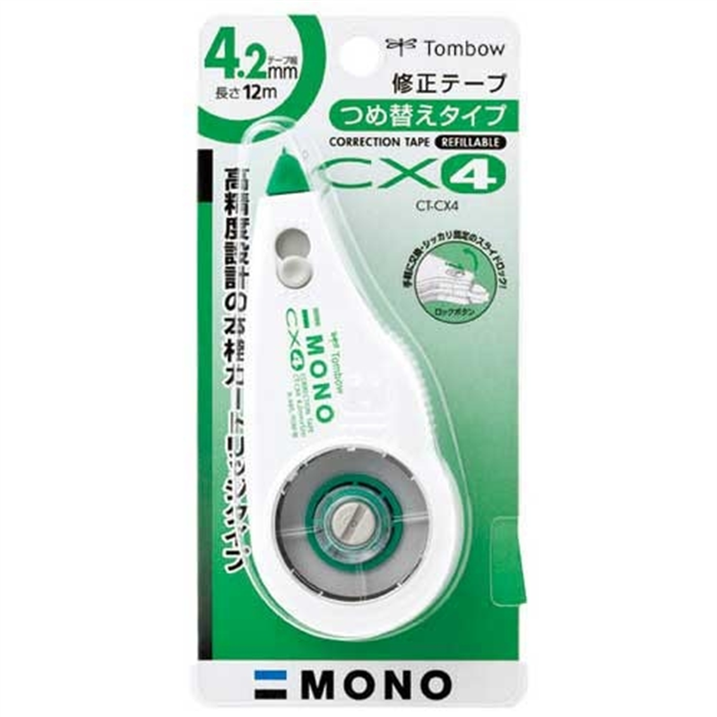 トンボ鉛筆 修正テープ モノCX CT-CX4 1個（ご注文単位1個）【直送品】