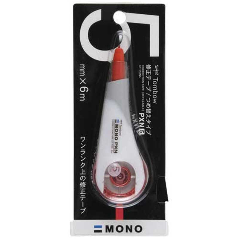 トンボ鉛筆 修正テープ モノPXN 5mm CT-PXN5 1個(ご注文単位1個)【直送品】