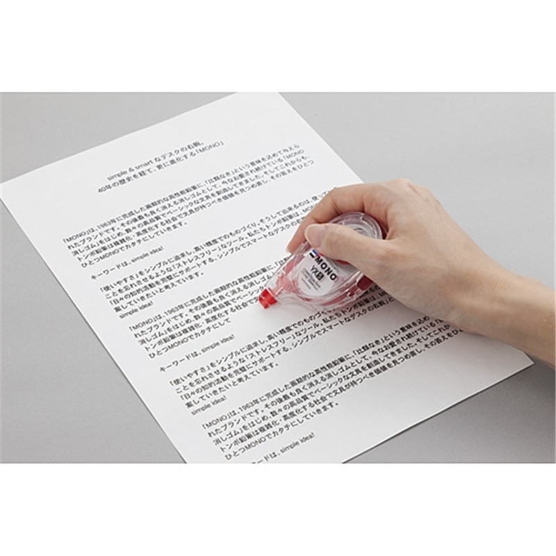 トンボ鉛筆 修正テープ モノYX CT-YX5 10個/箱(ご注文単位1箱)【直送品】