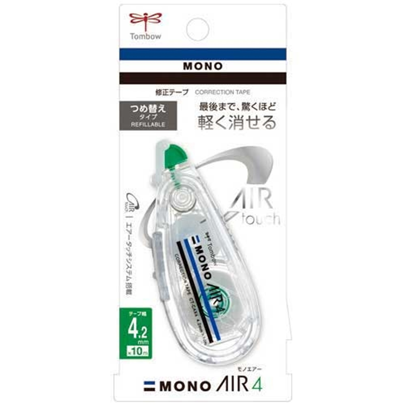 トンボ鉛筆 修正テープモノエアー本体4.2mmCT-CAX4 5個/箱（ご注文単位1箱）【直送品】