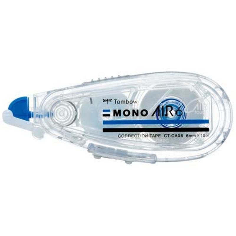 トンボ鉛筆 修正テープモノエアー本体6mm CT-CAX6 1個（ご注文単位1個）【直送品】