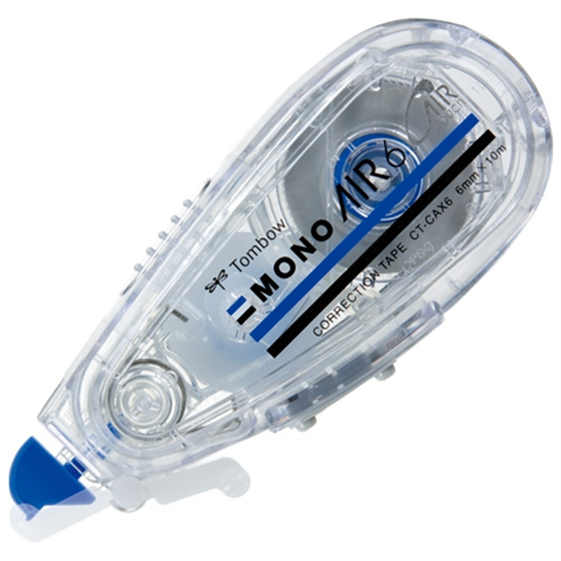 トンボ鉛筆 修正テープモノエアー本体6mm CT-CAX6 1個（ご注文単位1個）【直送品】