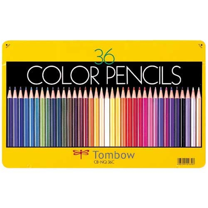 トンボ鉛筆 色鉛筆 CB-NQ36C 36色 缶入 1個（ご注文単位1個）【直送品】